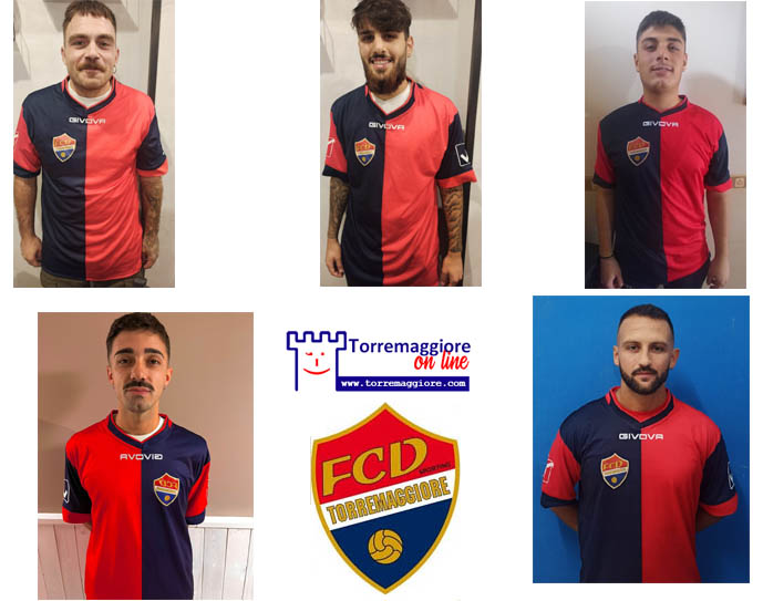 ALTRI NUOVI INGRESSI NELLA PRIMA SQUADRA NELL’ FCD SPORTING TORREMAGGIORE: FORTINGUERRA, PISCOPO, POLI, COLANERO E ZIFARO
