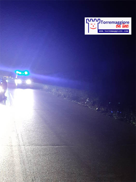 Drammatico incidente in serata sulla SP Torremaggiore San Severo: investito rumeno che viaggiava in bici, elitrasportato in codice rosso all’Ospedale Casa Sollievo della Sofferenza di San Giovanni Rotondo