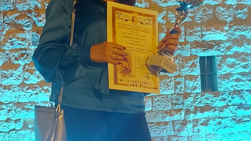 La torremaggiorese Rossella Soldano ha ricevuto due primi premi a Bergamo e Bari in occasione di due concorsi letterari