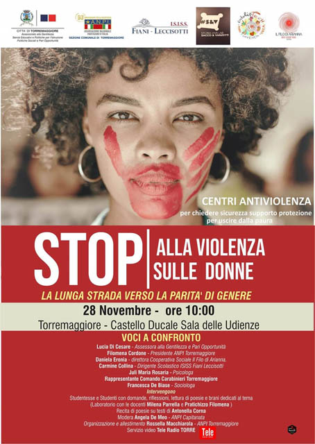 La lunga strada verso la parità di genere: se ne parla a Torremaggiore il 28 novembre 2023 al Castello Ducale De Sangro a partire dalle ore 10