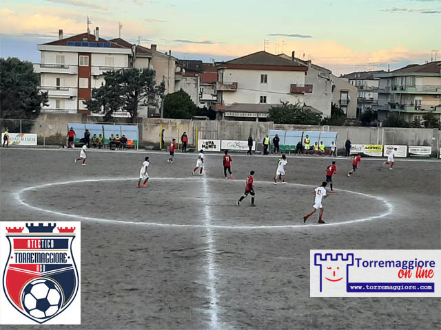 Campionato Promozione: l’Atletico Torremaggiore vince contro la Polisportiva AM Juvenes e balza al sesto posto nella classifica generale