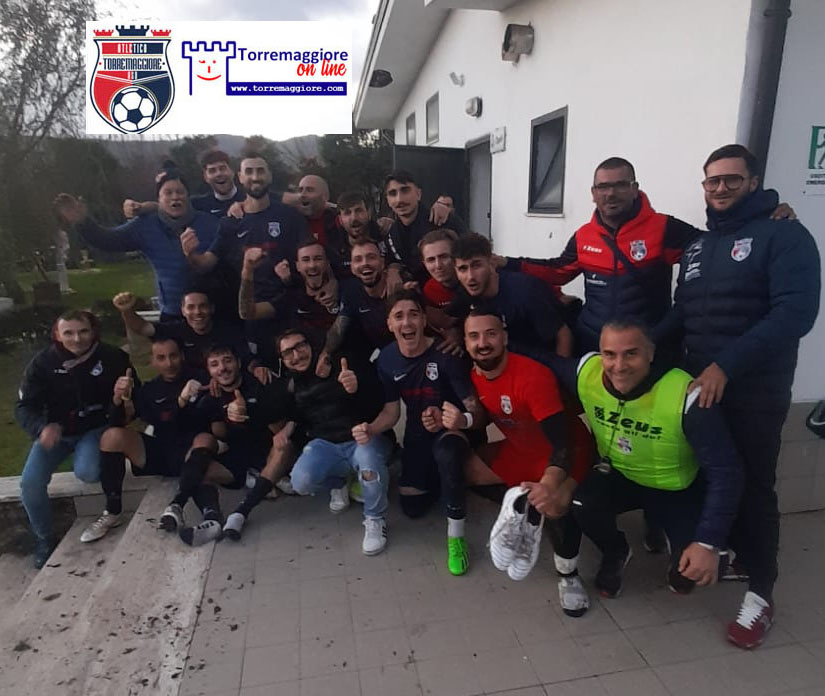 Campionato Promozione: l’Atletico Torremaggiore in Campania a Prata Sannita ha vinto 2 a 0
