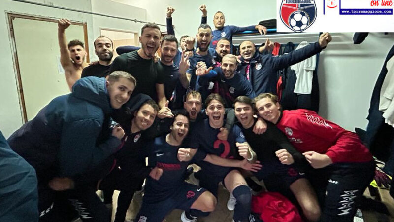 CAMPIONATO PROMOZIONE: L’ATLETICO TORREMAGGIORE CONTRO LA LOKOMOTIV RICCIA HA VINTO 2 A 1 E BALZA AL SECONDO POSTO NELLA CLASSIFICA GENERALE