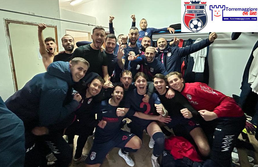 CAMPIONATO PROMOZIONE: L’ATLETICO TORREMAGGIORE CONTRO LA LOKOMOTIV RICCIA HA VINTO 2 A 1 E BALZA AL SECONDO POSTO NELLA CLASSIFICA GENERALE