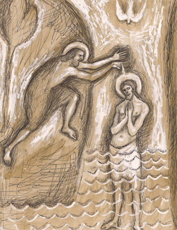 7 GENNAIO 2024 BATTESIMO DEL SIGNORE : COMMENTO AL VANGELO DI DON ANDREA PUPILLA