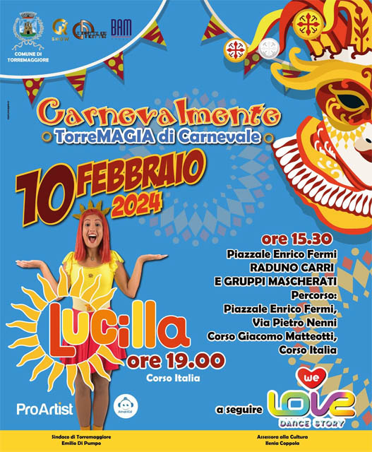 Torremaggiore Carnevalmente il 15 febbraio 2024