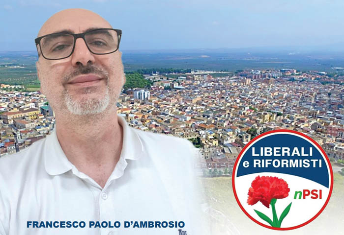 Liberali e Riformisti Nuovo Psi: è Francesco Paolo D’Ambrosio il nuovo commissario cittadino di Torremaggiore