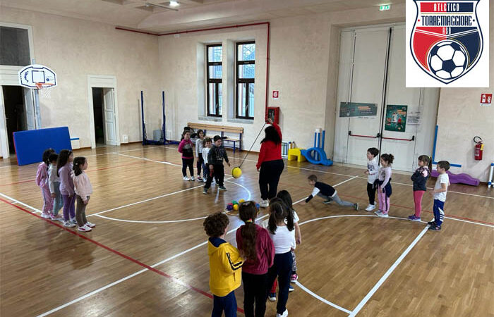 Atletico Torremaggiore: al via a Torremaggiore il progetto psicomotorio Mens Sana in Corpore Sano per le classi prime della scuola primaria dell’IC Via Sacco a Vanzetti