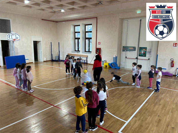 Atletico Torremaggiore: al via a Torremaggiore il progetto psicomotorio Mens Sana in Corpore Sano per le classi prime della scuola primaria dell’IC Via Sacco a Vanzetti