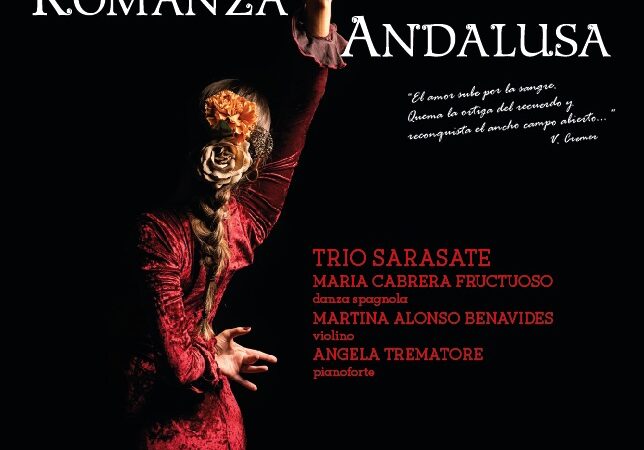 Concerto musicale Romanza Andalusa organizzato dall’Associazione Mozart sabato 9 marzo a partire dalle ore 19 al Castello Ducale De Sangro