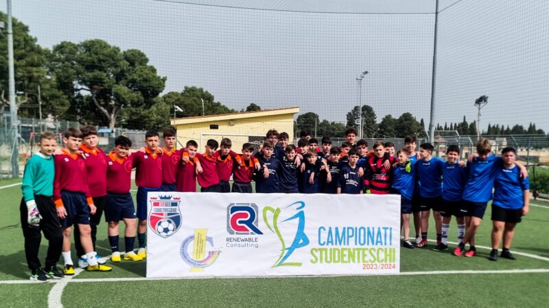 Terminato con successo a Torremaggiore il primo concentramento di Calcio a Cinque nell’ambito dei Campionati Sportivi Studenteschi 2023/2024