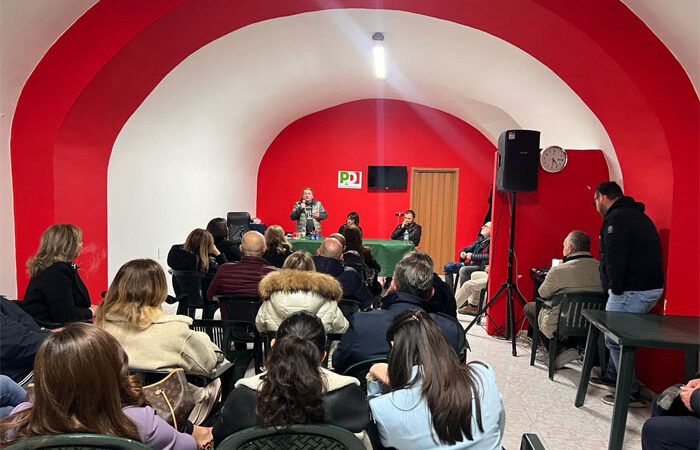 Assemblea del PD di Torremaggiore: Ennio Marinelli è stato nominato Presidente del Partito mentre Erenia Di Domenico è il nuovo tesoriere