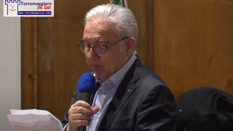 FILMATO INTEGRALE DEL CONSIGLIO COMUNALE DI TORREMAGGIORE DEL 15 MARZO 2024: PREMIATO IL LUOGOTENENTE DELL’ARMA DEI CARABINIERI AGOSTINO FILARDO