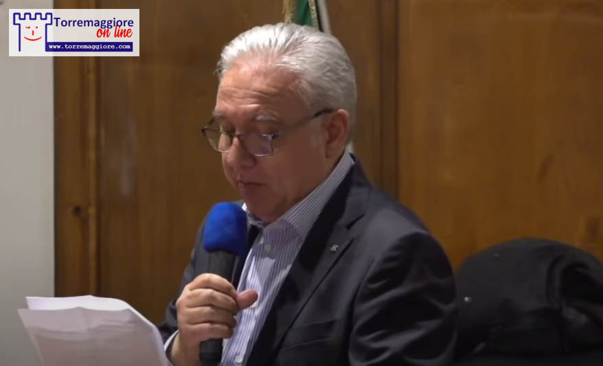 FILMATO INTEGRALE DEL CONSIGLIO COMUNALE DI TORREMAGGIORE DEL 15 MARZO 2024: PREMIATO IL LUOGOTENENTE DELL’ARMA DEI CARABINIERI AGOSTINO FILARDO