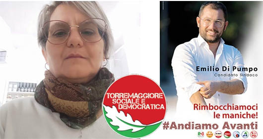 Elezioni Comunali 2024: Antonella Pontonio starà con la Civica Torremaggiore Sociale e Democratica a supporto del candidato sindaco dem Emilio Di Pumpo