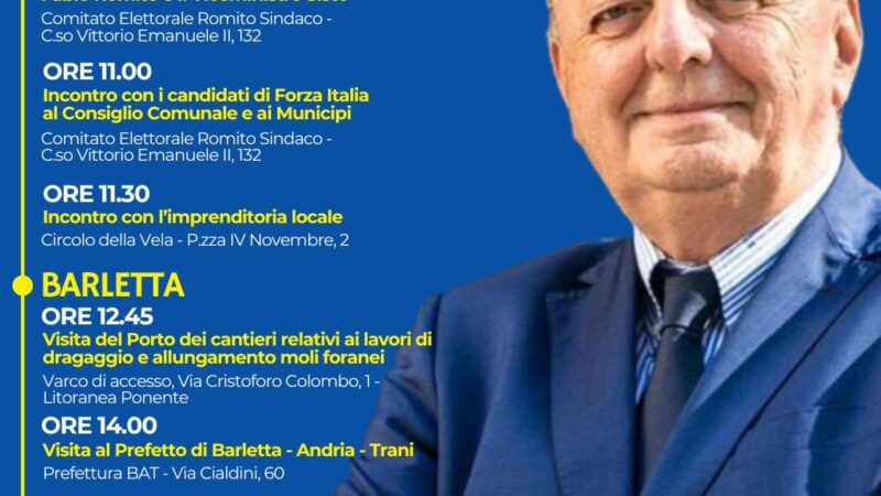 ELEZIONI EUROPEE E COMUNALI: IL MINISTRO DELL’AMBIENTE GILBERTO PICHETTO FRATIN SARA’ A TORREMAGGIORE IL 3 GIUGNO 2024 A SUPPORTO DELLA CANDIDATA SINDACO DEL CENTRODESTRA MARGHERITA DI PUMPO