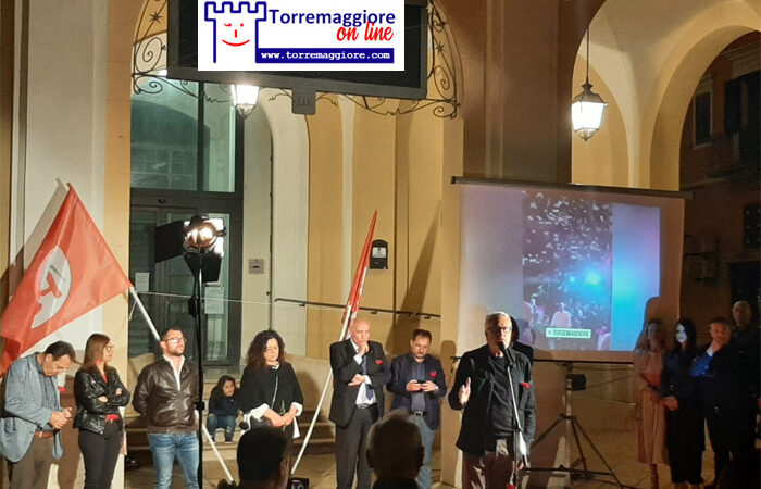 Torremaggiore: grande partecipazione al pubblico comizio del PSI con Bobo Craxi a supporto del candidato sindaco Emilio Di Pumpo e per la Lista Stati Uniti d’Europa per le Elezioni Europee