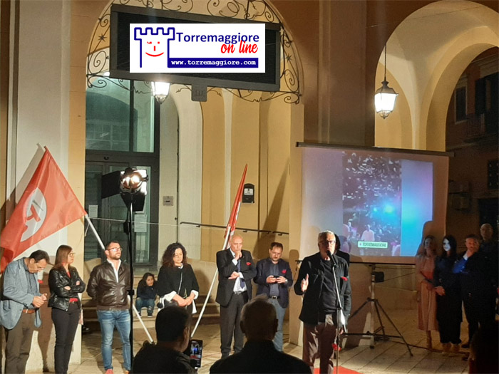 Torremaggiore: grande partecipazione al pubblico comizio del PSI con Bobo Craxi a supporto del candidato sindaco Emilio Di Pumpo e per la Lista Stati Uniti d’Europa per le Elezioni Europee
