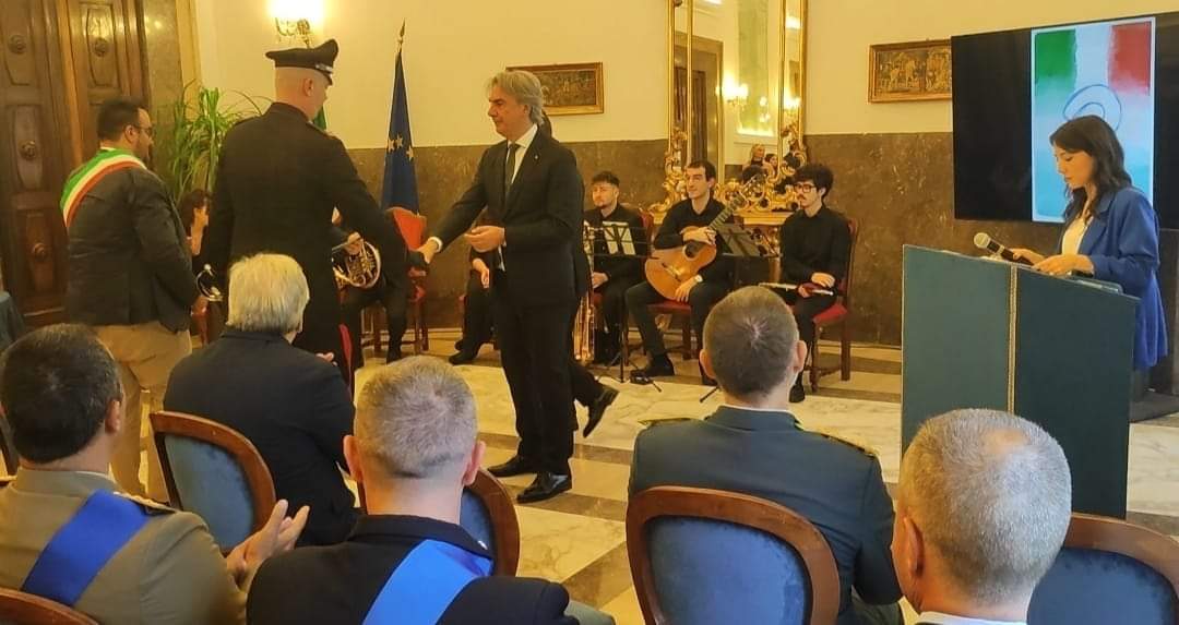 Tra i nuovi Cavalieri della Repubblica nel volontariato anche il Vice Comandante dei Carabinieri della Caserma di Torremaggiore Antonio Pistillo