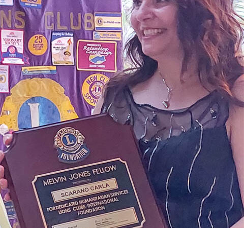 Alla torremaggiorese Dottssa Carla Scarano la massima onorificenza del Lions Club International ovvero il Melvin Jones Fellow