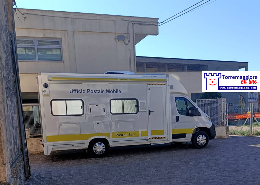 POSTE ITALIANE: DAL 17 SETTEMBRE 2024 A TORREMAGGIORE IN FUNZIONE L’UFFICIO POSTALE MOBILE SOSTITUTIVO