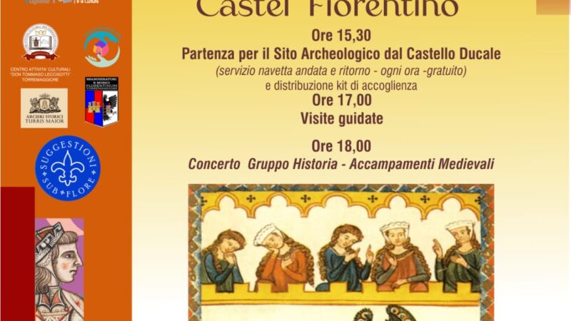 Torremaggiore 7 settembre 2024 : programma dell’evento Suggestioni Sub Flore a Castel Fiorentino di Puglia
