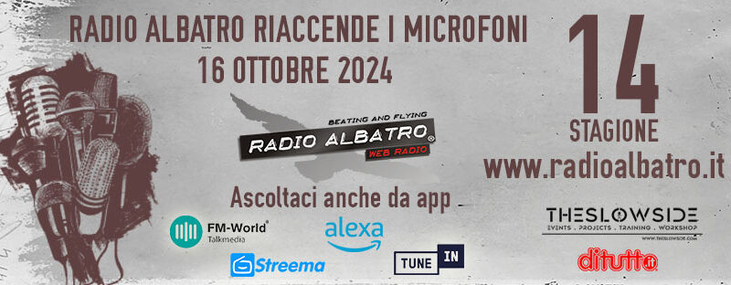 Radio Albatro: è tutto pronto per la 14°stagione con avvio il 16 ottobre 2024