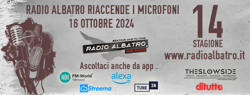 Radio Albatro: è tutto pronto per la 14°stagione con avvio il 16 ottobre 2024