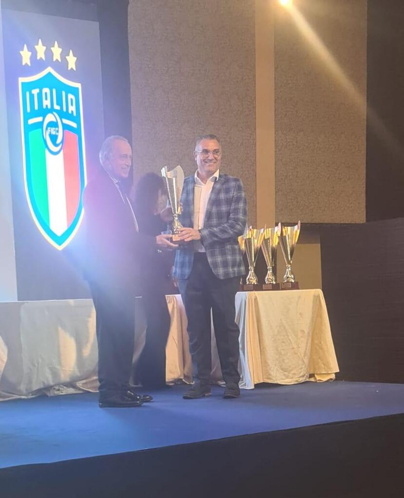 L’Atletico Torremaggiore ha vinto il Trofeo Fair Play per la stagione sportiva 2023/2024 ed è stato premiato dal commissario della Lega Nazionale Dilettanti Giancarlo Abete