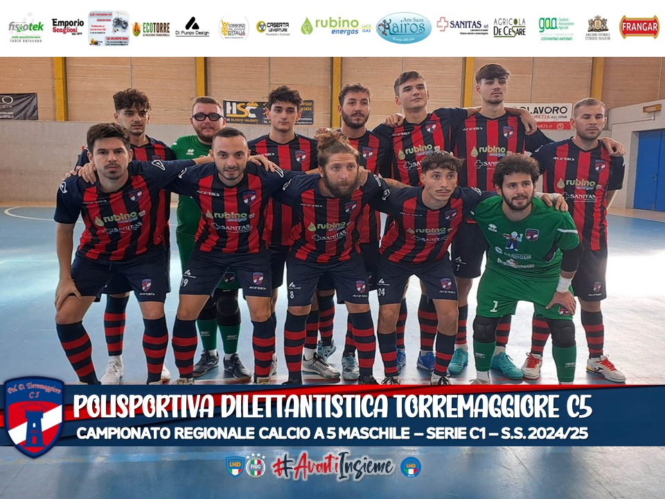 Campionato Regionale Calcio a Cinque maschile Serie C1 : i rossoblu della Polisportiva Torremaggiore sono stati battuti dalla Chaminade Campobasso