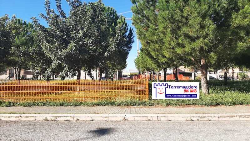 Torremaggiore: avviati i lavori per la realizzazione del Teatro all’aperto su Viale XXV Aprile nel Parco Fabrizio De Andrè all’interno del Quartiere Spirito Santo con fondi del bilancio comunale per 190mila euro