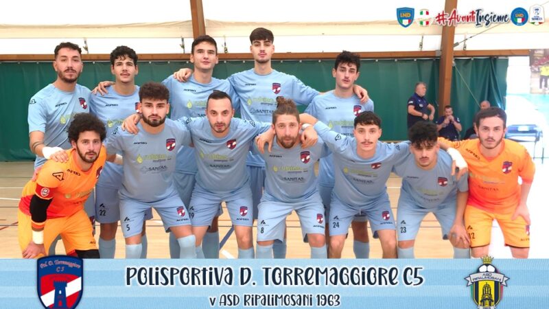 Trionfo in casa della Polisportiva Torremaggiore Calcio a cinque che ha battuto la ASD Ripalimosani 5 a 2