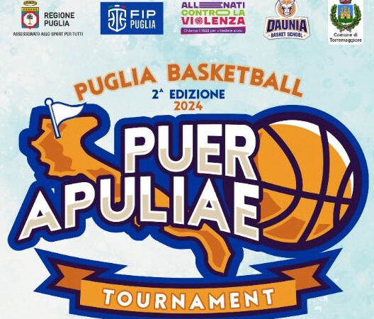 Puer Apuliae 2^Edizione Puglia Basketball Tournament a Torremaggiore dal 21 al 23 dicembre 2024: programma dettagliato