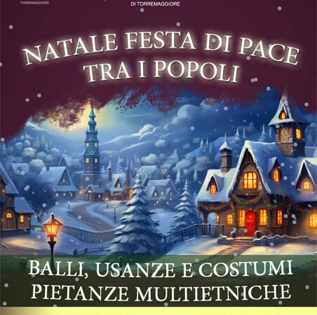 15 dicembre 2024: III Edizione di Natale, Festa di Pace tra i popoli presso Piazza Giuseppe Mazzini a cura dell’Associazione Borgo Antico APS a partire dalle ore 18.30