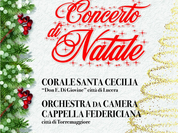4 gennaio 2025 a Torremaggiore: Concerto di Natale a partire dalle ore 19.30 presso la Parrocchia dello Spirito Santo