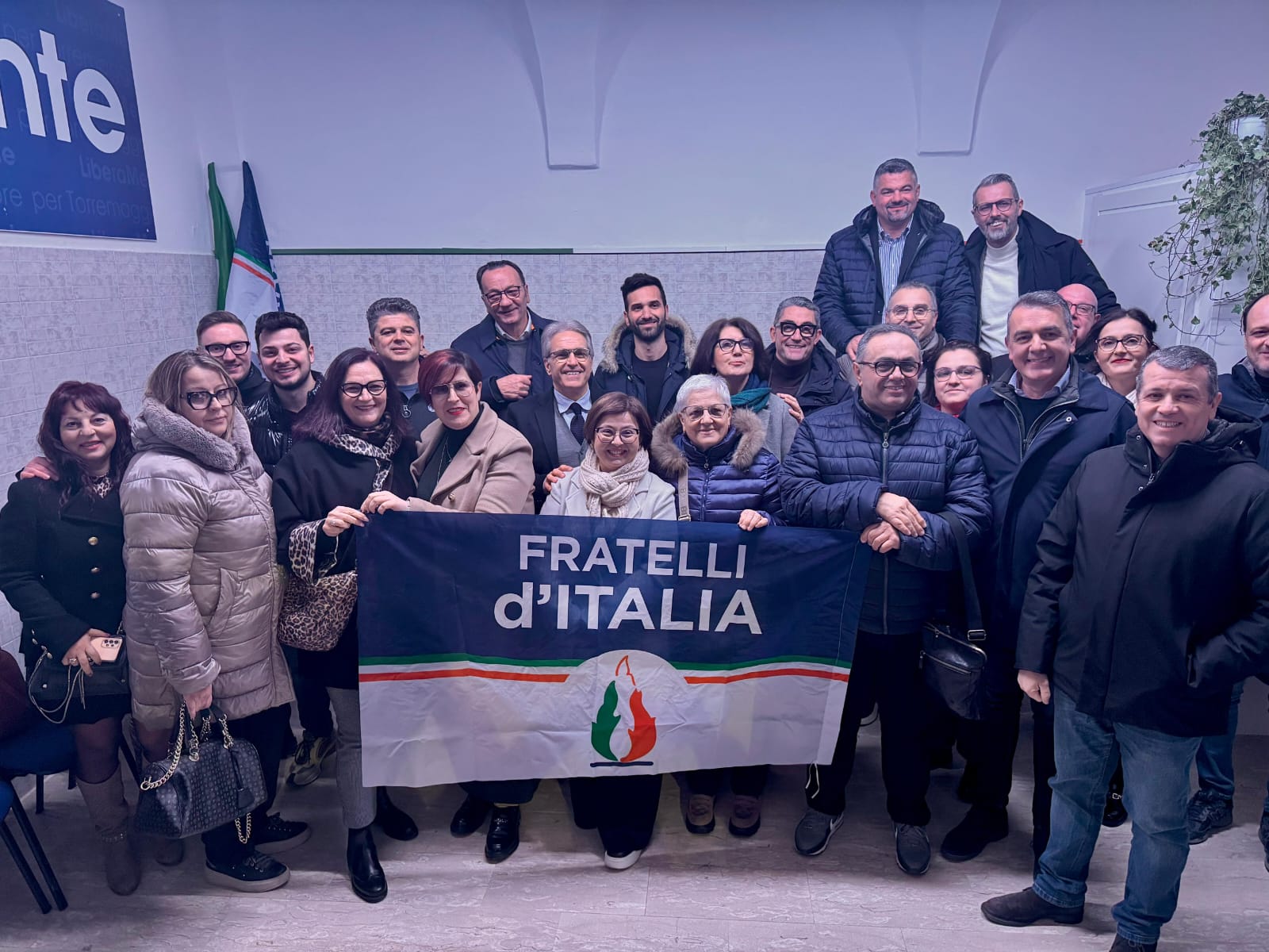 Terminato il congresso cittadino di Fratelli d’Italia a Torremaggiore: rinnovato il direttivo mentre Giuliano Lamedica è il nuovo coordinatore eletto per acclamazione