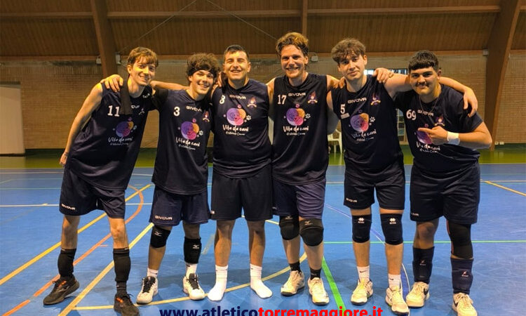 Campionato AICS provinciale: l’ Atletico Torremaggiore Volley Maschile ha vinto 3 a 1 contro la Silver Sun Eucana Troia