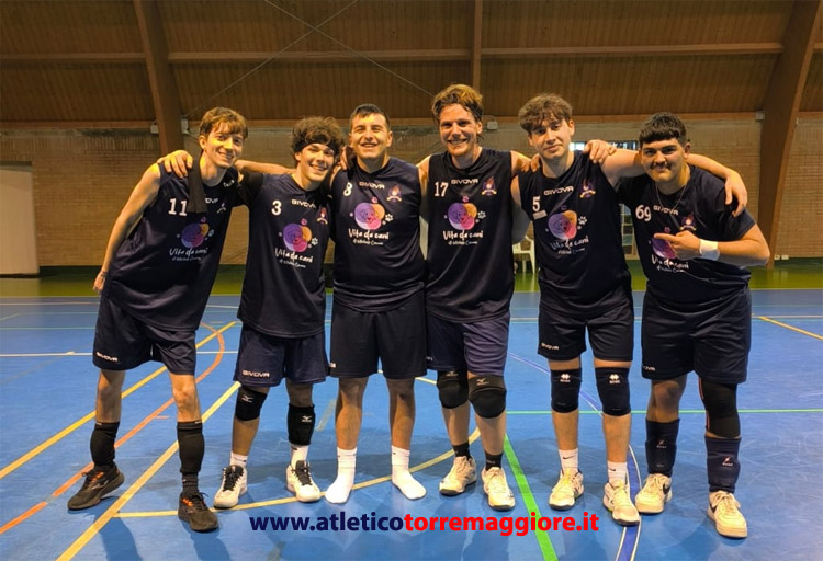Campionato AICS provinciale: l’ Atletico Torremaggiore Volley Maschile ha vinto 3 a 1 contro la Silver Sun Eucana Troia