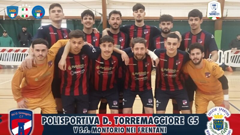 La Polisportiva Torremaggiore Calcio a Cinque ha stravinto contro la SS Montorio nei Frentani Calcio a Cinque 10 a 0