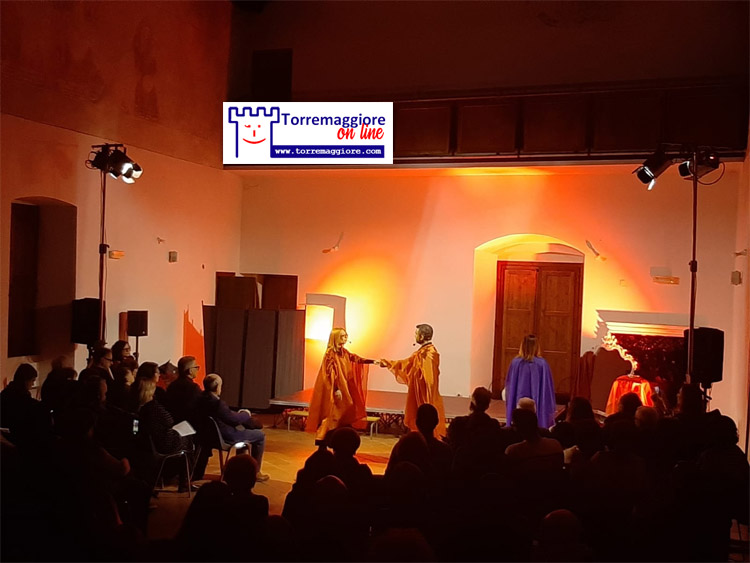 Grande successo per il dramma teatrale dedicato ad Anna Boleyn andato in scena al Castello Ducale De Sangro di Torremaggiore
