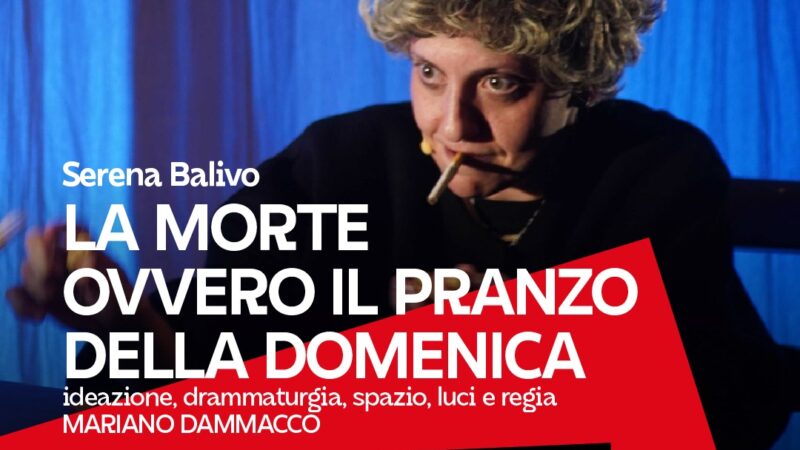 Annullato lo spettacolo La morte ovvero il pranzo della domenica che era programmato per il 23 marzo 2025 a Torremaggiore