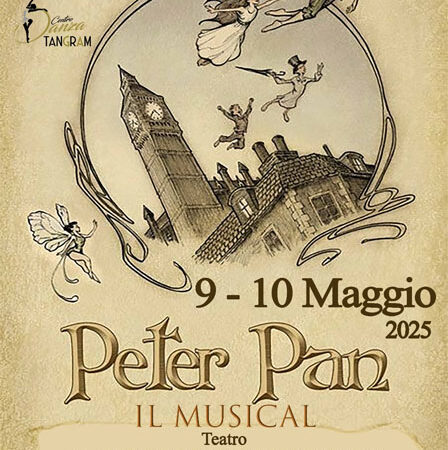 Il Musical Peter Pan realizzato dall’APS Stelle Nascenti andrà in scena il 9 e 10 maggio 2025 al Teatro Verdi di San Severo