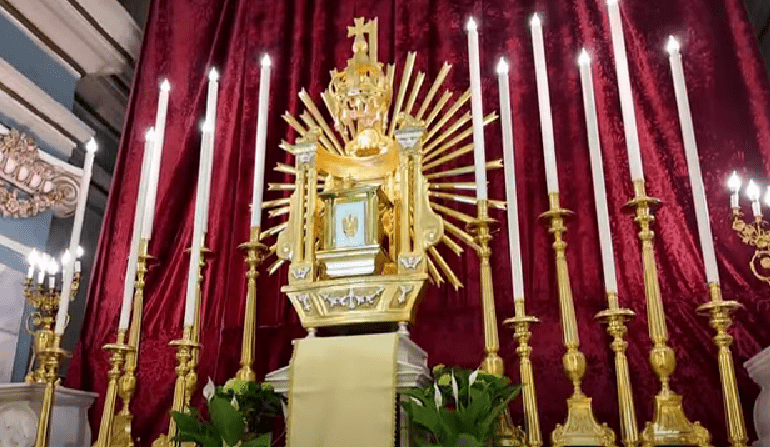 TV2000 a Torremaggiore nella Chiesa di Sant’Anna per scoprire la tradizione degli Altari della Reposizione