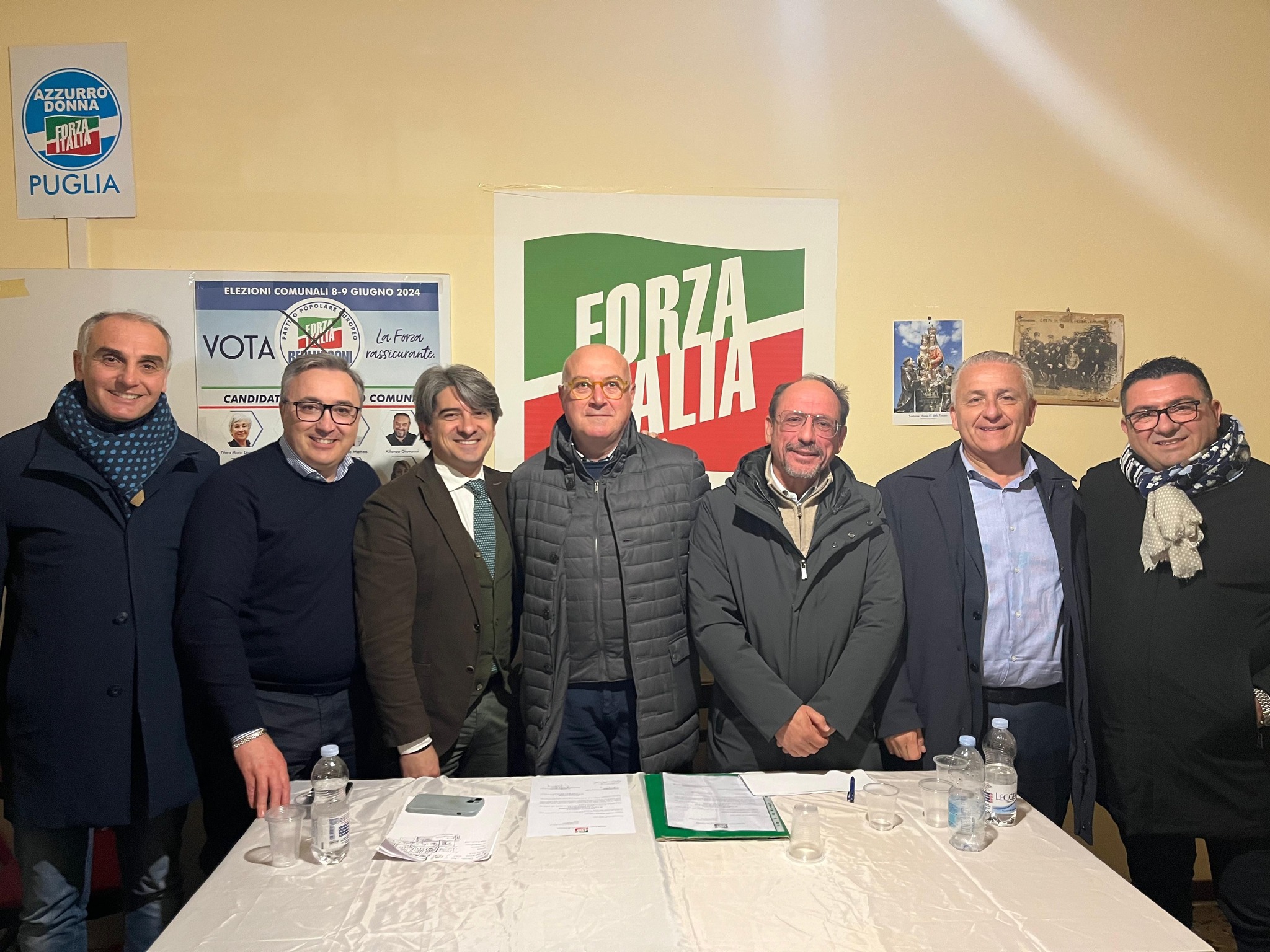 Terminato il congresso cittadino di Forza Italia: Raffaele Di Saia è il nuovo segretario forzista di Torremaggiore