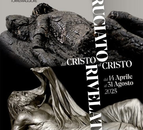 Inaugurazione della Mostra Dal Cristo Bruciato al Cristo Rivelato il 14 aprile 2025 al Castello Ducale di Torremaggiore a partire dalle ore 19