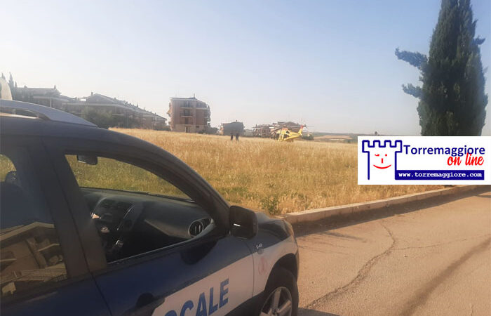 Torremaggiore: quarantanovenne bulgaro con trauma da aggressione arriva al Punto di Primo Intervento del PTA ex San Giacomo non medicalizzato, elitrasportato al Pronto Soccorso dell’IRCCS Casa Sollievo della Sofferenza di San Giovanni Rotondo dai sanitari del 118