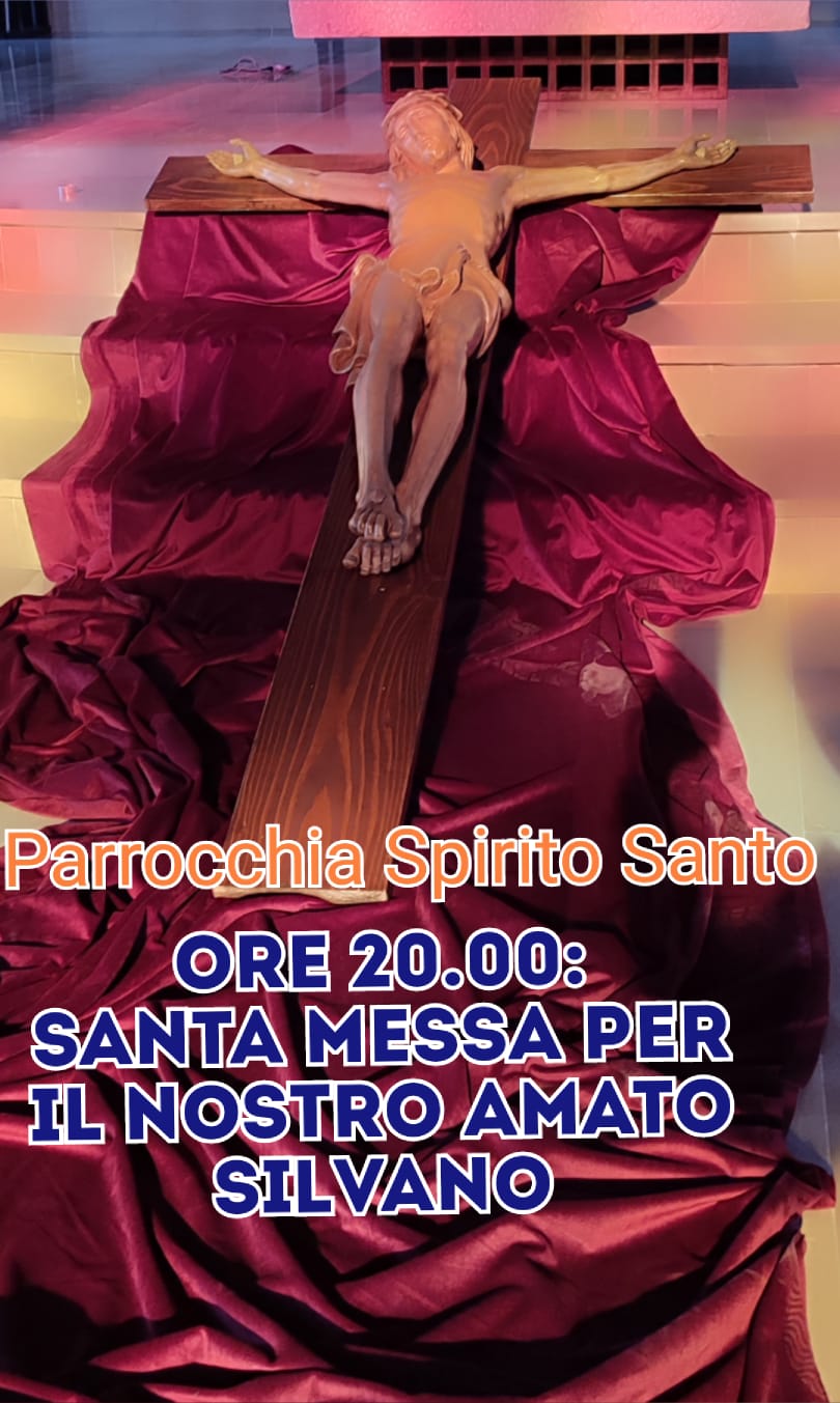 Parrocchia Spirito Santo Torremaggiore: domenica 15 giugno 2025 alle ore 20 Santa Messa all’aperto in suffragio per il nostro amato Silvano