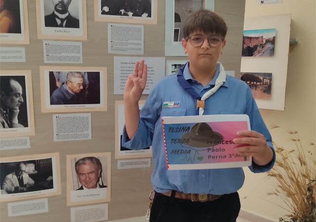 Agenda 2030 e scoutismo: presentata a Torremaggiore una tesina in occasione degli esami di stato di terza media da Francesco Paolo Perna del gruppo scout Agesci Torremaggiore 1