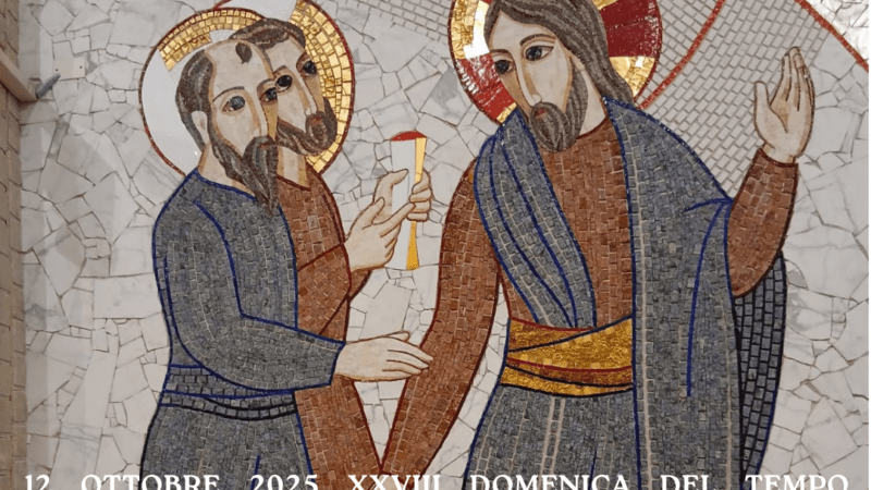 12 ottobre 2025 XXVIII Domenica del Tempo Ordinario : commento al Vangelo di Don Andrea Pupilla