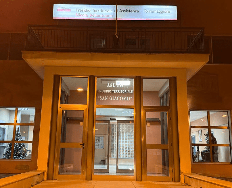 Torremaggiore: da venerdì 16 gennaio 2026 ore 20 fino alle ore 8 di sabato 17 gennaio 2026 nessuna presenza medica h12 al Punto di Primo Intervento all’ex Ospedale San Giacomo